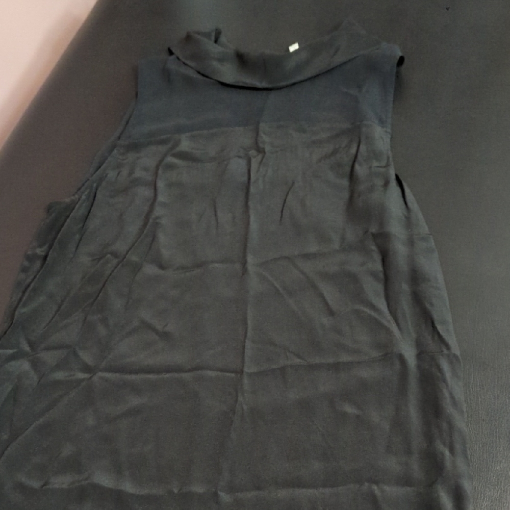 Joie Charcoal Sleeveless Blouse